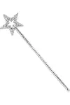 Peri Asası - Yıldız Peri Sopası - Yıldız Peri Değneği - Yıldız Asa 34 cm-3