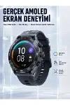5G Android SIM Kartlı Akıllı Saat Dönebilen HD Kamera AMOLED Ekran GPS Wi-Fi-1