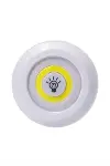 Led Lamba 3'lü Uzaktan Kumandalı Yapışkanlı-3