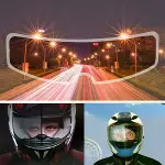 Buğu Önleyici Motosiklet Kaskı Vizörü Su Geçirmez Dayanıklı Çizik Koruma Lens Filmi-2