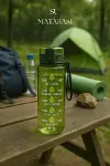 Suluk & Su Şişesi & Sporcu Matara Yeşil 1000 ml-1