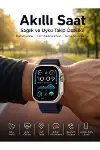 Akıllı Saat Bluetooth Bağlantılı NFC ve GPS Uyumlu Nabız Ölçer Sesli Görüşme Yeni Nesil-1