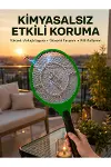 Hafif ve Ergonomik Elektronik Böcek Öldürücü – Güvenlik Koruması ile Pil Kontrollü-1