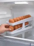 Buzdolabı Yumurtalık Organizer Geniş Kapasiteli Yumurta Düzenleyici Rafı-2
