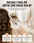 Bukle Saç Maşası – Kolay Kullanım, Sağlıklı Bukleler yüksek ısılı Yeni Nesil-1