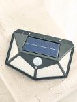 Solar LED Bahçe Aydınlatma Lambası 3 Işık Modlu Sensörlü Duvar Tipi Dış Mekan-3