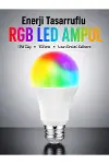 Enerji Verimli Akıllı LED Ampul, Uzaktan Kontrol Özellikli-1