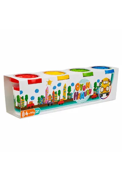 0915 Crafy 4'lü Oyun Hamuru 560 gr.