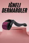 Derma Roller Titanyum Uçlu 540 İğneli 1 Mm Saç Sakal Çıkarma Ve Cilt Bakım Masaj Aleti-1