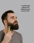 USB Şarjlı Saç Sakal Kesme Makinesi Hassas Detay Kesim İçin Yeni Nesil-4