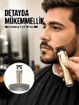 USB Şarjlı Saç Sakal Kesme Makinesi Hassas Detay Kesim İçin Yeni Nesil-1