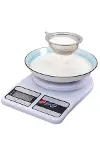 Yeni Nesil Taşınabilir Dijital Hassas Mutfak Tartısı Mutfak Terazisi Hassas Ölçüm 10 Kg-5