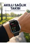 Rs12 Pro+ 2025 Serisi Uzun Şarj Süreli Garantili Full Ekranlı Özel Üretim Akıllı Saat – 2gb Hafıza,-1