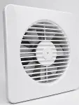 150 mm Dekoratif Aspiratör 20,8 x 20,8 cm 20 W 320 m³/h Duvar ve Tavan Tipi Havalandırma Fanı-3