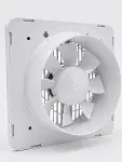 150 mm Dekoratif Aspiratör 20,8 x 20,8 cm 20 W 320 m³/h Duvar ve Tavan Tipi Havalandırma Fanı-5