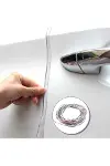 Silikonlu Araç Kapı Koruma Fitili Kapı Çarpma Çizik Önleyici Fitil 5 Metre 3M Bant-3