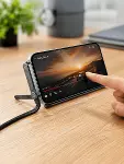 Katlanabilir Telefon Standlı 240W Type-C Hızlı Şarj Kablosu-3