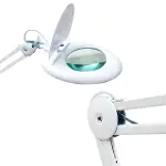 PM-4300 Akrobat Masa Lambası Mercekli Büyüteç Dokunmatik Dimmerli LED Aydınlatmalı-3