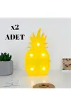 Ananas Şeklinde Ledli Dekoratif Eğlenceli Çocuk Gece Lambası-8