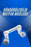 Döndürülebilir Musluk Mutfak Banyo Musluk Ucu Başlığı 4 Filtreli-2