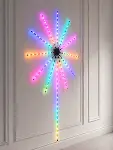 RGB LED Duvar Lambası Uzaktan Kumandalı Telefon Kontrollü Ortam Aydınlatması-2