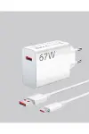 67 Watt Hızlı Şarj Aleti Poco F2 F3 F4 Uyumlu Yeni Nesil-5