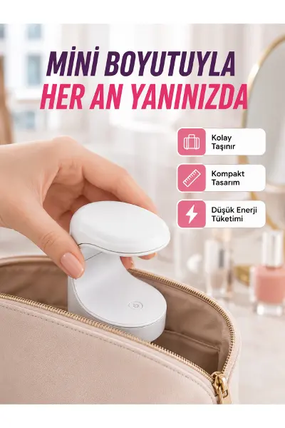 UV ve LED Jel Kurutmaya Uygun – Çift Dalga Boylu Mini Kurutucu Yeni Nesil