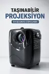 Taşınabilir Projeksiyon 64 GB Dahili Depolama-1