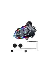 Bluetooth 5.3 Motosiklet Kask Intercom Kulaklık 1000 Metre Bağlantı-3