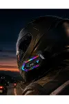 Bluetooth 5.3 Motosiklet Kask Intercom Kulaklık 1000 Metre Bağlantı-1