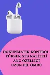 Akıllı Saat ve Kulaklık Seti Dokunmatik Ekran 5.0 Bluetooth Bağlantılı Sesli Görüşme-5