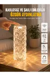 Yeni Nesil Modern Kristal Masa ve Gece Lambası Dokunmatik Renk Değiştirebilen-1