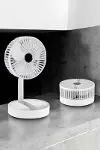 Soğutucu Vantilatör Telefon Standlı Mini Fan-3