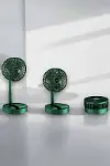 Soğutucu Vantilatör Telefon Standlı Mini Fan-5