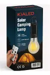 Kialed Solar Güneş Enerjili Zaman Ayarlı Type-C Şarjlı Kumandalı Çadır Lambası-1