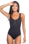 Siyah Kalın Askılı Body Korse-3