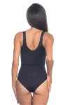 Siyah Kalın Askılı Body Korse-1