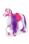 Jasmine Atlı Bebek Beyaz-Pembe-5
