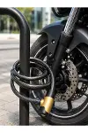 Güçlü Çelik Halat Yapısıyla Motosiklet, Bisiklet ve Scooter İçin Güvenli Kilit-5