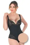 Ten Kadın 2947 Dantelli Agraflı Body Korse-2