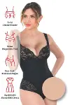 Ten Kadın 2947 Dantelli Agraflı Body Korse-1