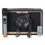 Shile SD-1 El Mikrofonlu Kumandalı USB/SD/BT Portatif Hoparlör-4