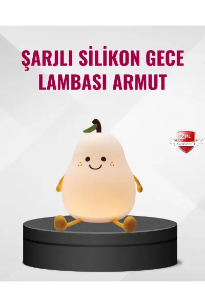 Armut Gece Lambası USB Şarjlı Ayarlanabilir LED Işık