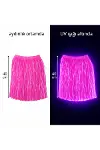 Neon Pembe Hawaii Parti Eteği 40 Cm-1