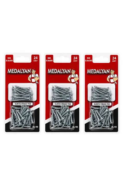 288 Adet 3.5X30 12X24PCS Sunta Vidası