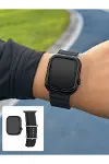 AMOLED Ekranlı Bluetooth Aramalı 3 Kordonlu Akıllı Saat-5