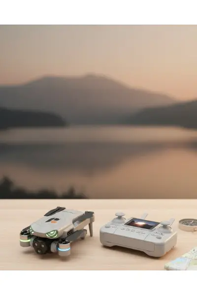 360° Takla ve Çift Kamera Özellikli Hobi Drone