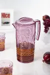 Akrilik Magic 2,3 Lt Mürdüm Sürahi ( Cam Değildir !!! )-2