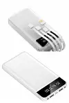 Powerbank Şarj Cihazı 4 Çıkışlı 20.000 MAH Powerbank Kompakt Yüksek Kapasiteli Hızlı Şarj-5