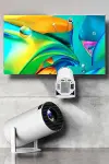 130 İnç Geniş Ekran ve 4K Destekli Full HD Projeksiyon Cihazı-4